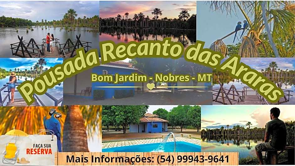 Pousada Canto das Araras - Vila Bom Jardim Nobres MT