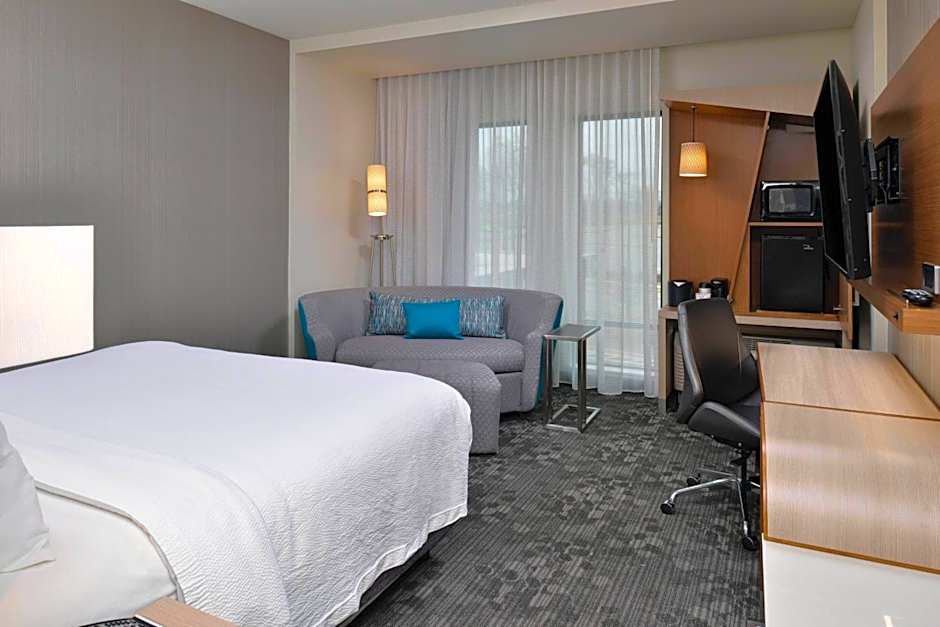 Photo 1 of 3 of 1 King Bed with Sofabed, Hearing Accessible