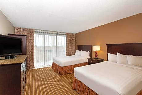 Suite with Two Double Beds - Mobility Access/Non-Smoking