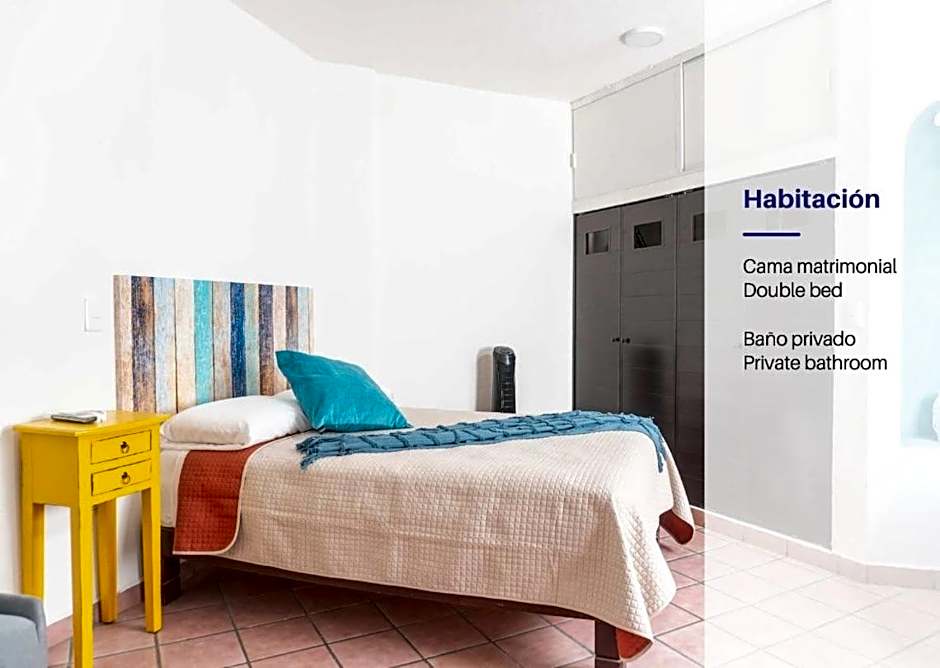Spacious Room with Private Bathroom and Work Area
