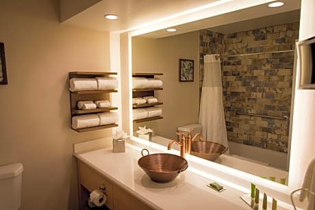 2 Queens Mobility/Hearing Access W/3X3 Shower