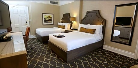 FAIRMONT ROOM 2 DOUBLE BEDS - City or Courtyard View  225 SF - 20 SM