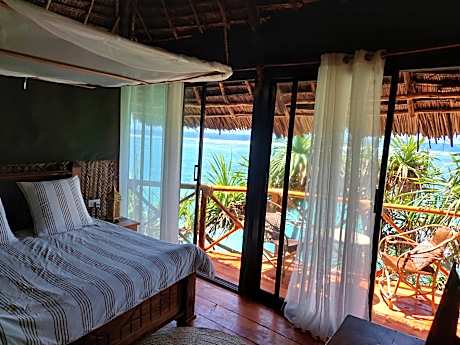 Mtende Beach Bungalow océan view & secret Beach