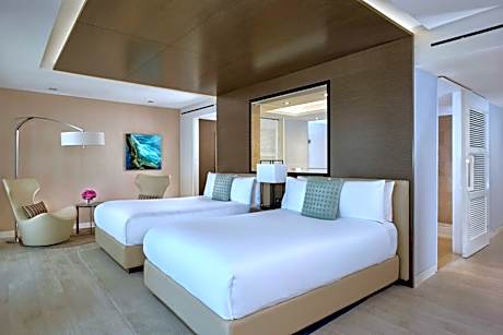 Deluxe Marina View, Larger room, 2 Double, Balcony