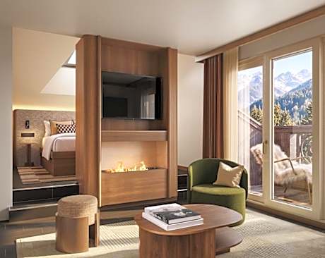 Junior Suite with Balcony and Mont-Blanc View