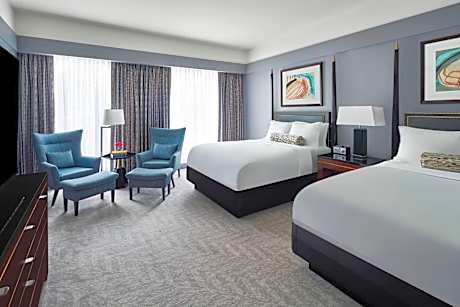 1 Bedroom Executive Suite, 2 Queen, Sofa bed, Garden view