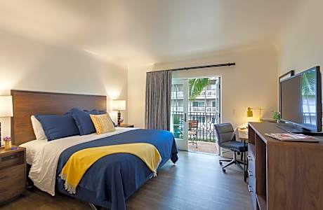 Room with 1 King Bed, Bathtub, Balcony - Accessible
