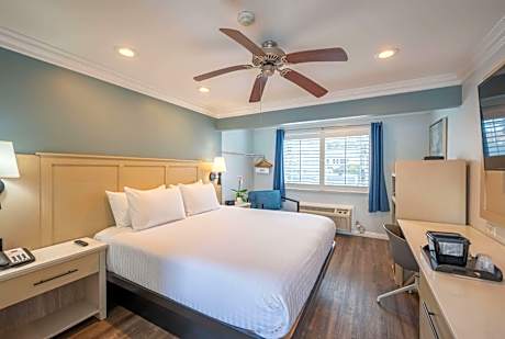 King Room with Roll-In Shower - Mobility/Hearing Accessible - Non-Smoking