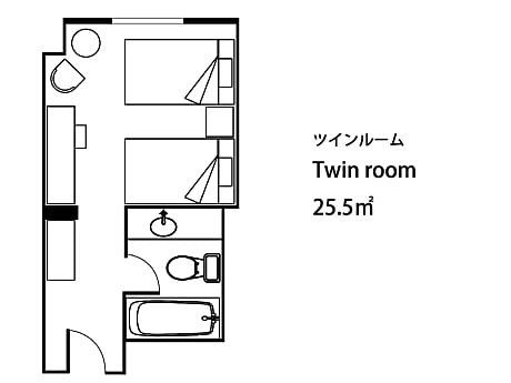 Standard Twin Room - Non-Smoking