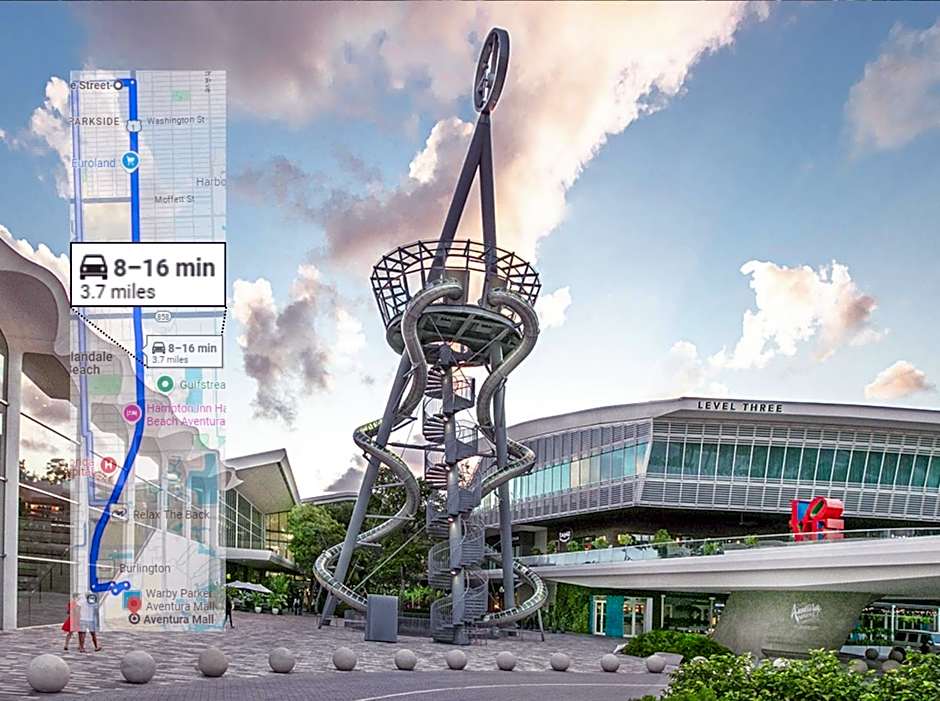 Lux 3BR City-View Retreat in Hollywood, 5th Floor