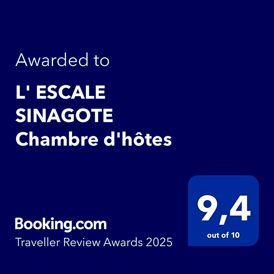 L' ESCALE SINAGOTE Chambre d'hôtes