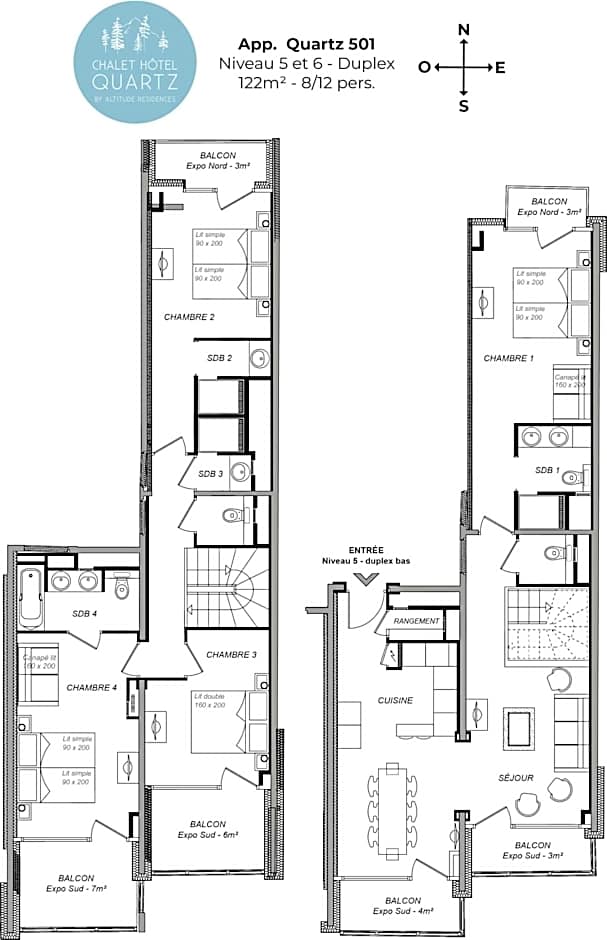 Chalet Hôtel Quartz