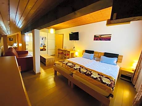 Family Room with Mountain View