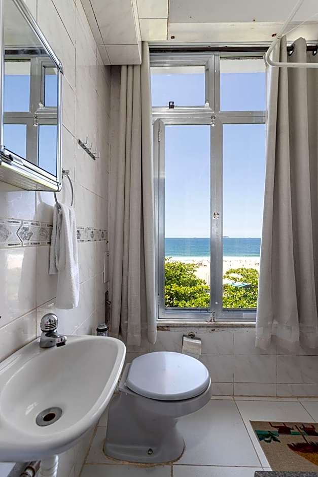 Deslumbrante vista para a Praia de Copacabana.