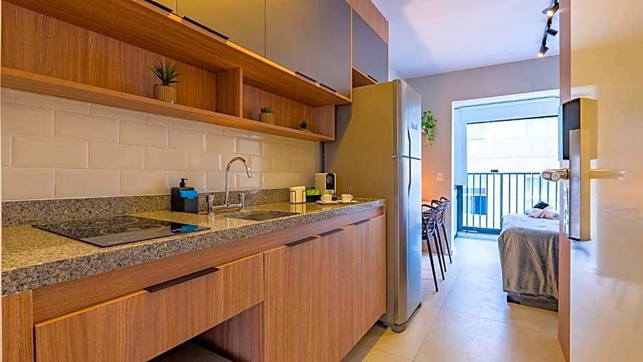 Studios modernos e completos ao lado da estação Vila Mariana