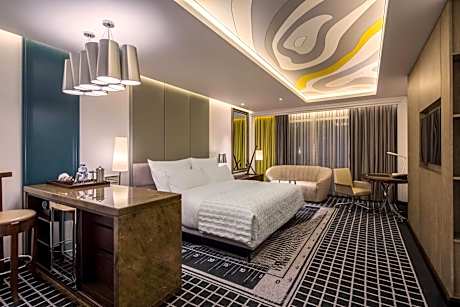 Deluxe King Room, Guest room, 1 King