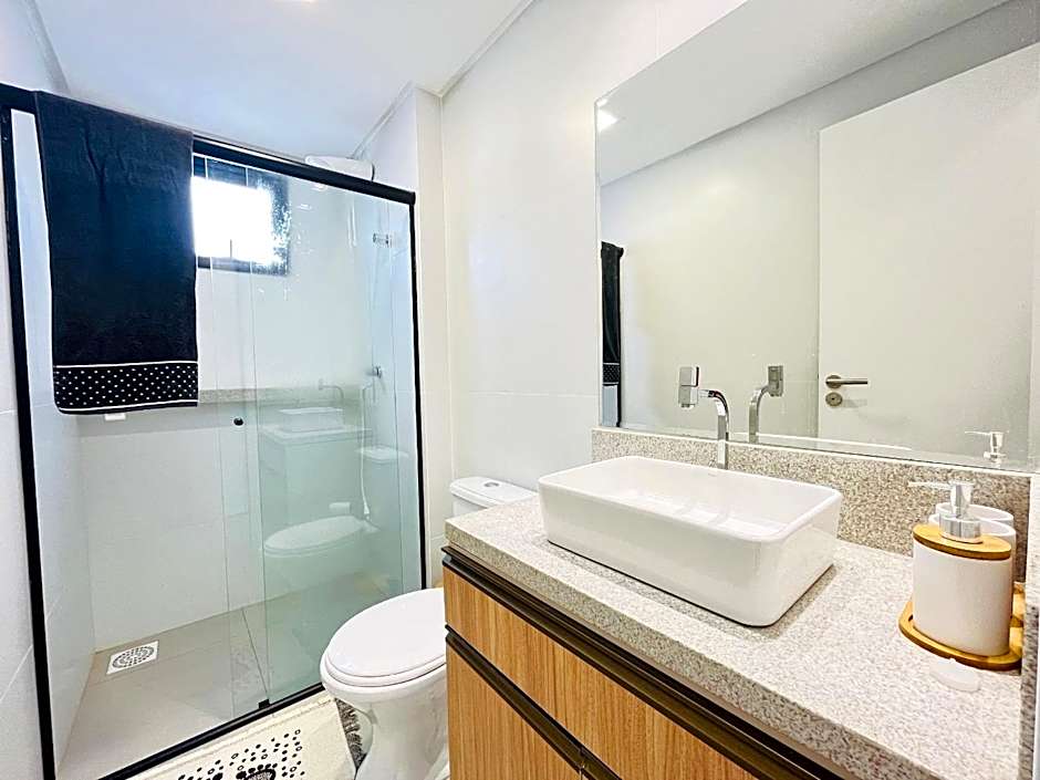 Incrível apartamento à 200m da praia