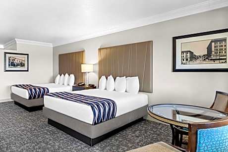 2 Queen Beds, Non-Smoking, Microwave, Refrigerator, High Speed Internet Access