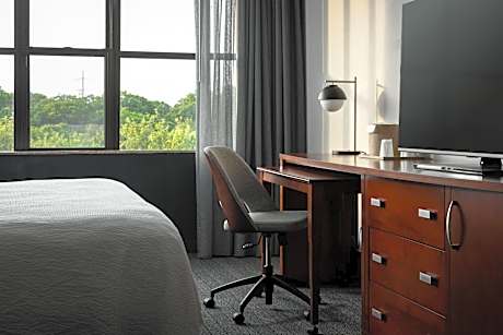 Premium One-Bedroom Large Queen Suite with Whirlpool