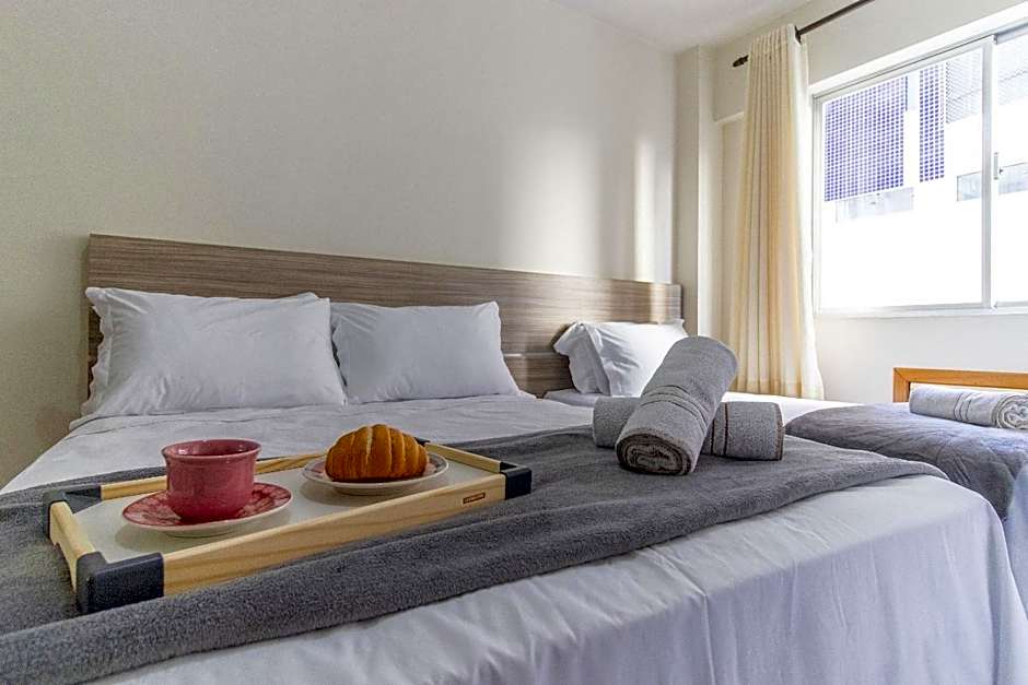 VNZ42B - Climatizado, Quadra Mar, Garagem, Wi-Fi