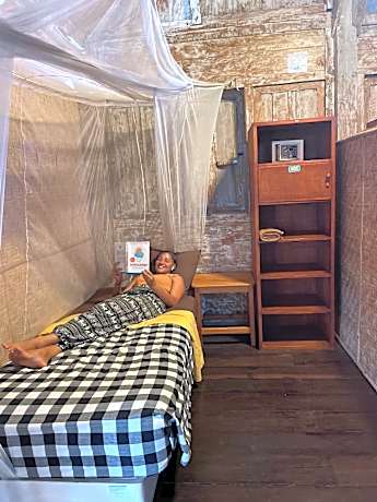 Single Bed in Female Dormitory Room