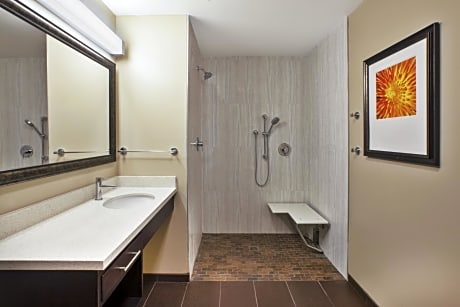 Queen Room with Accessible Roll In Shower - Non-Smoking