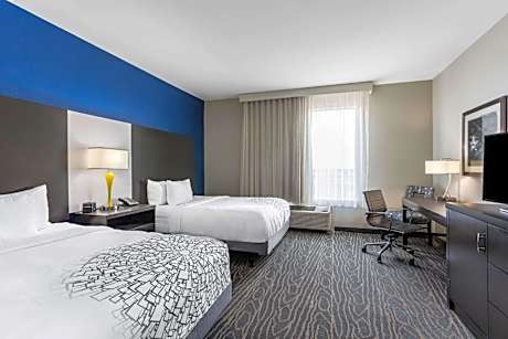 Queen Room with Two Queen Beds and Roll-In Shower - Mobility/Hearing Accessible - Non-Smoking