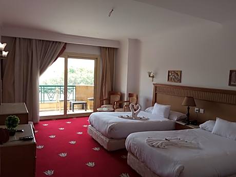 Deluxe Twin Room with Pyramids View