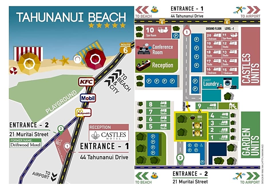Castles Motel & Driftwood Motel