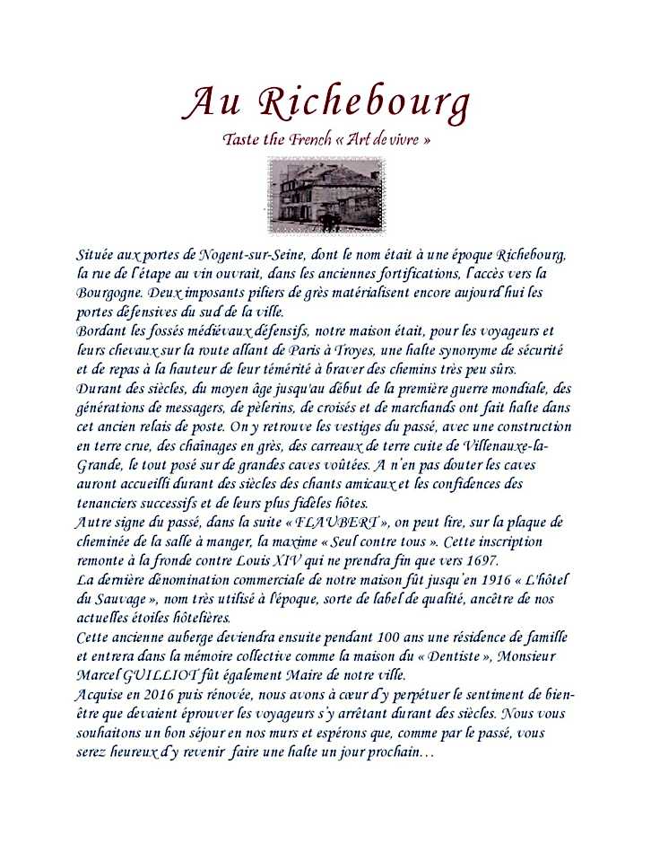 Au Richebourg Nogent