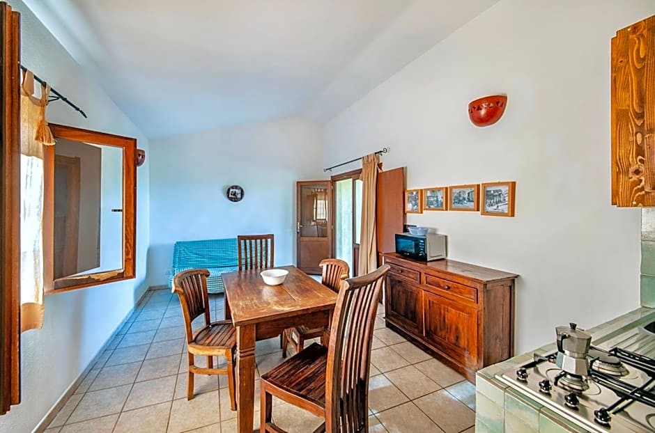 Residence with swimming-pool in Badesi, apartments with private outdoor area