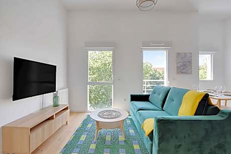 Modern Apartment-1BD/4P-PMR-Nogent-sur-Marne