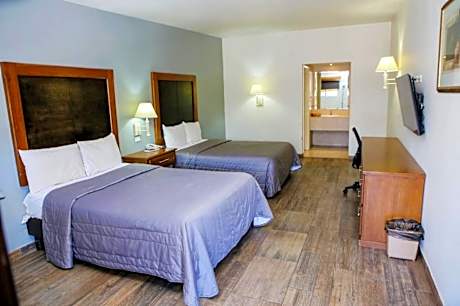 Double Room with Two double beds and Breakfast for two
