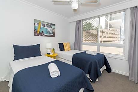 Three-Bedroom Apartment with Garden View