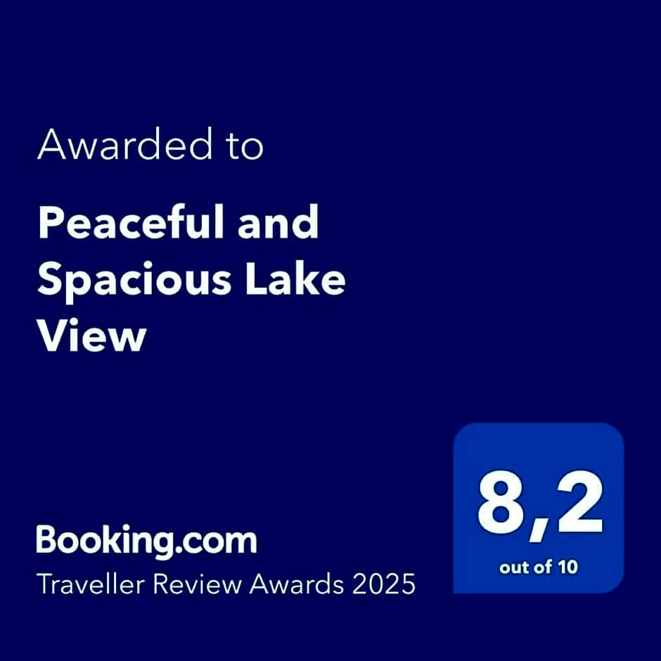 Peaceful and Spacious Lake View