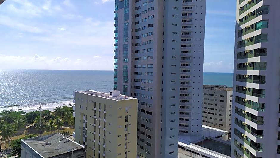 Apartamento 150m praia, vista p Mar, e Piscina na cobertura