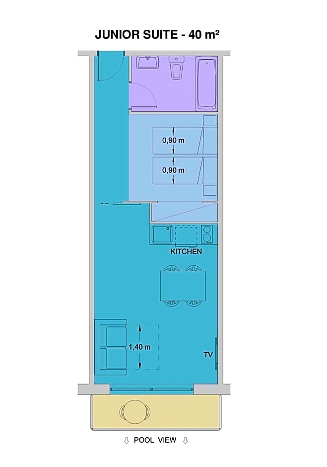 Photo 1 of 5 of Junior Suite, Pool View