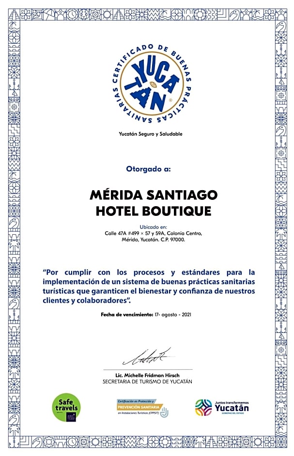 Merida Santiago Hotel Boutique