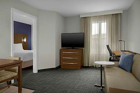 One-Bedroom Queen Suite with Sofa Bed and Roll-in Shower - Mobility and Hearing Accessible