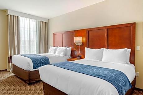 Queen Suite with Two Queen Beds and Sofa Bed