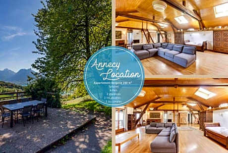 Bergerie Loft Apartment with Panoramic Lake