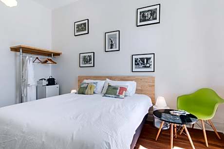 Queen Room with Shared Bathroom