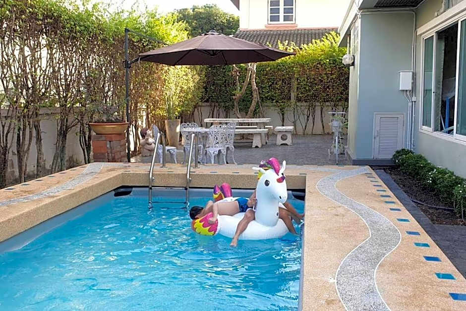 Private Pool Villa Beach WashMachine @Rayong會說中文