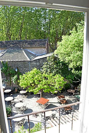 Double-Traditionelle-Douche-Vue sur la cour