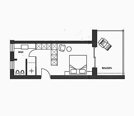 Double Room with Pool View