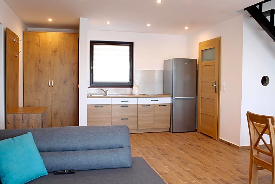 Domki w porcie Zielony Gaj