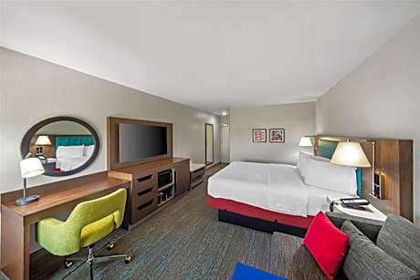 1 King Bed W/ Sofa Sleeper