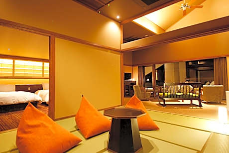 Japanese-Western Room with open-air bath TYPE G - Non-Smoking (4th Floor)