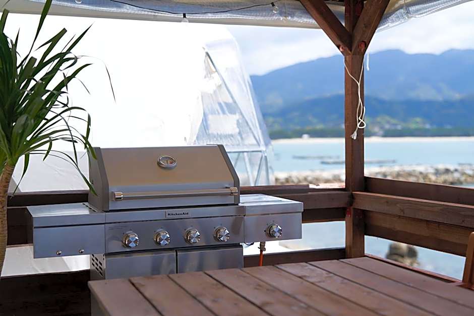 ITOSHIMA SDGs Village Chikyu MIRAI -海の大パノラマ-全室オーシャンビューのドームテント