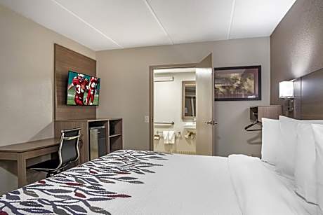 ADA Accessible Deluxe King with Roll-In Shower Non-Smoking